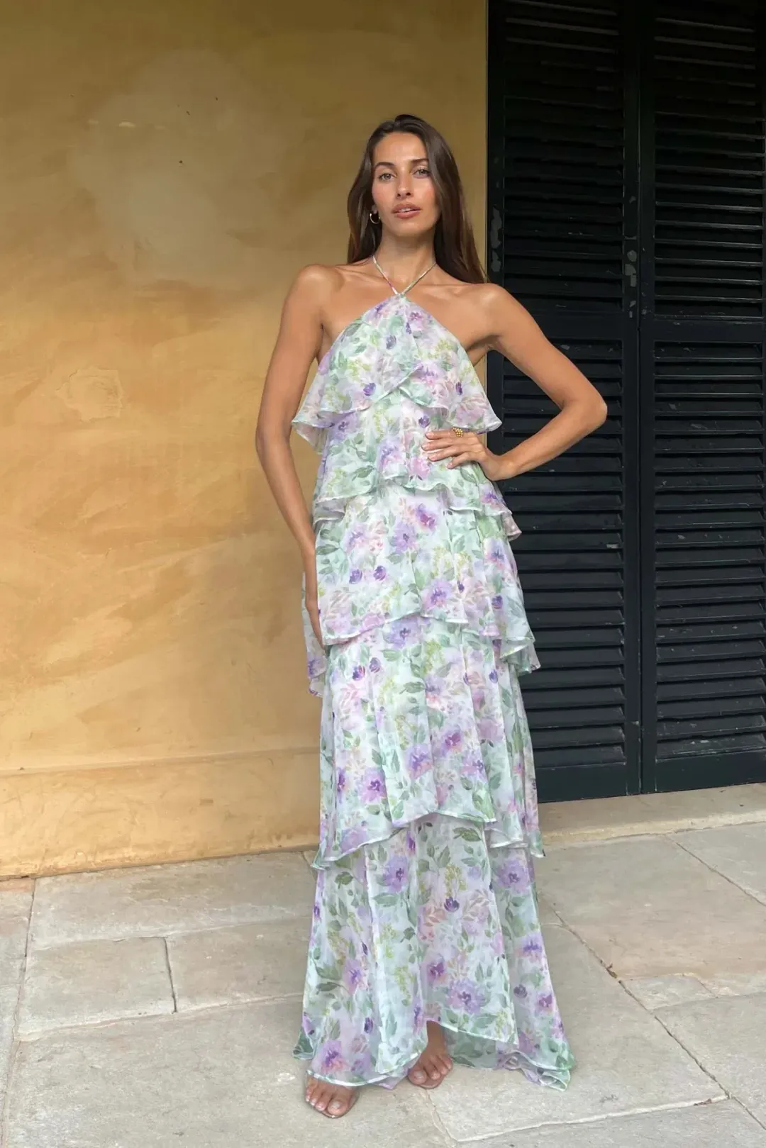 Elliatt Mirabelle Cocktail Maxi Dress Floral Size AU 12 for rent on The Volte - main image