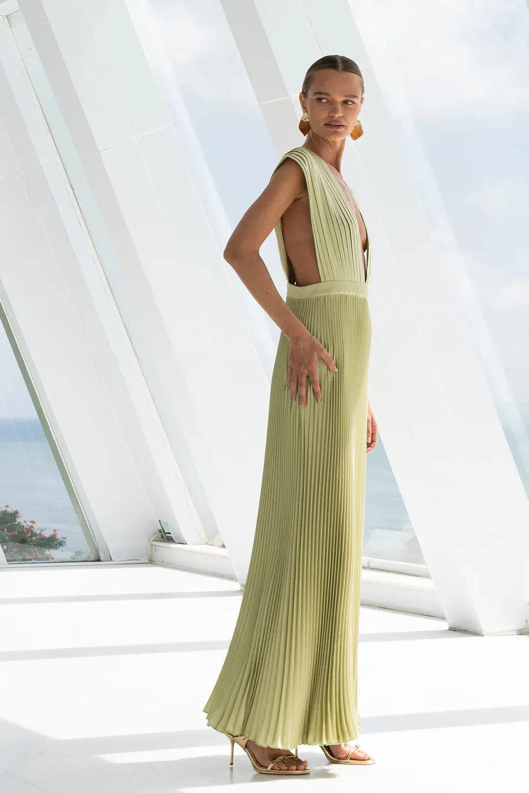 L'Idee Woman Gala Gown in Fresco Size XS / AU 6 for rent on The Volte - main image