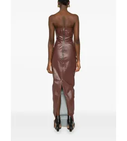Rick Owens Prong Gown Brown Size AU 6 for rent on The Volte - image 5