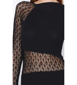 Bec and Bridge Chantelle Long Sleeve Dress in Black Size M / AU 10  for rent on The Volte - image 5