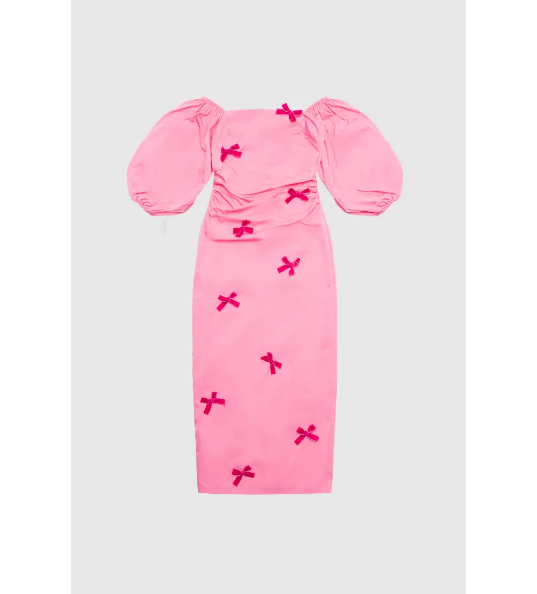 The Wolf Gang Amar Midi Dress in Candy Size M / AU 10 for rent on The Volte - main image