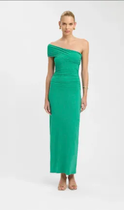 Kookai Aston Maxi Dress green size 6  for rent on The Volte - image 1