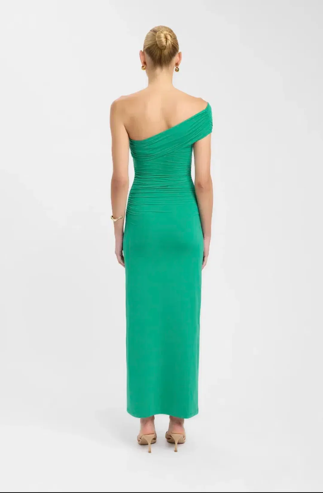 Kookai Aston Maxi Dress green size 6  for rent on The Volte - main image