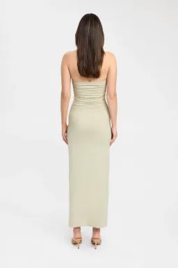 Kookai Tayla Trim Maxi Dress size 8 for rent on The Volte - image 3