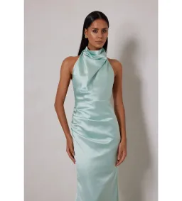 Elle Zeitoune Yvette Maxi Dress Spearmint Size 10 for rent on The Volte - image 2