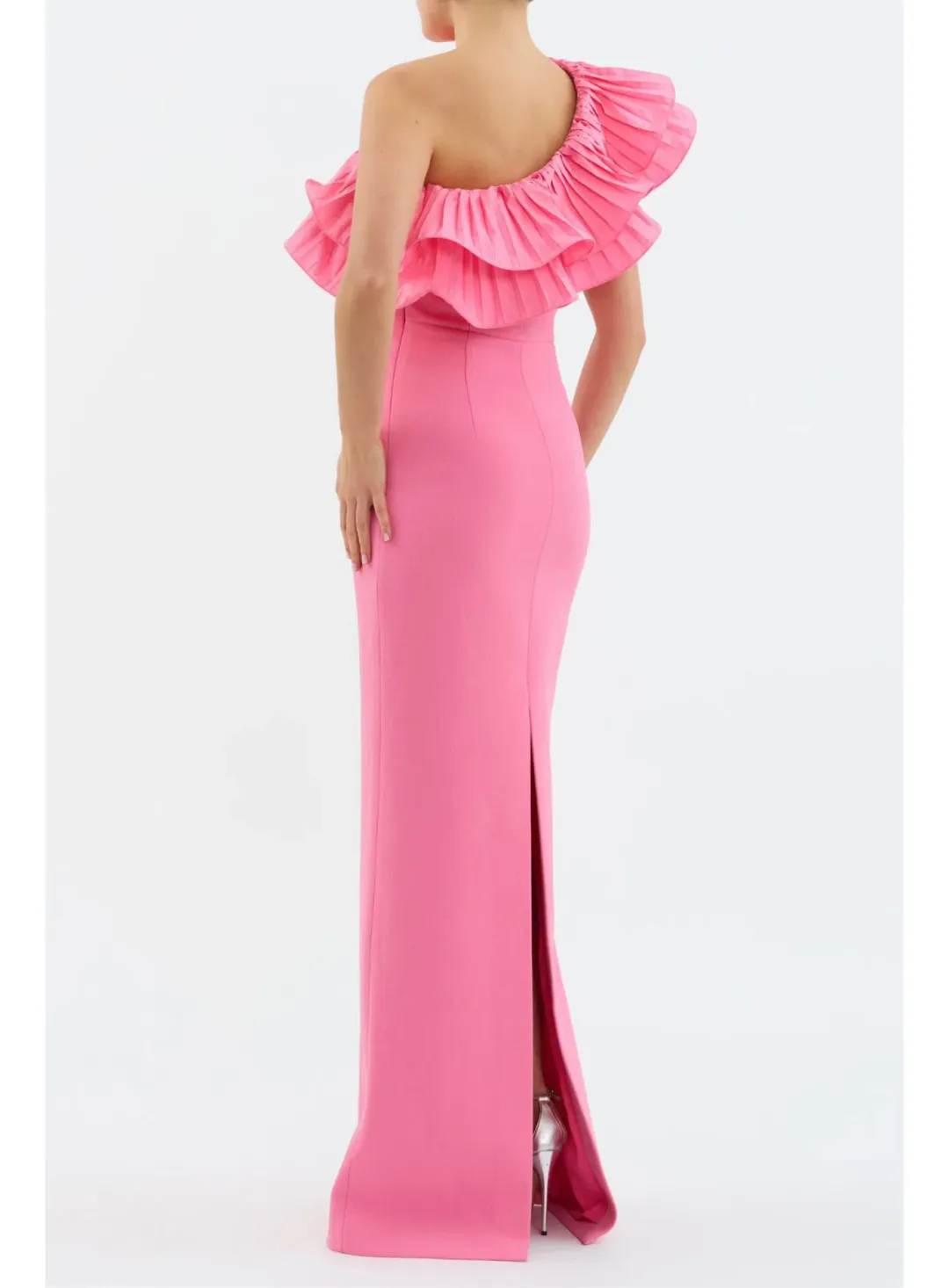 Rebecca Vallance Rosita Floor Length Gown Pink Size 6 for rent on The Volte - main image