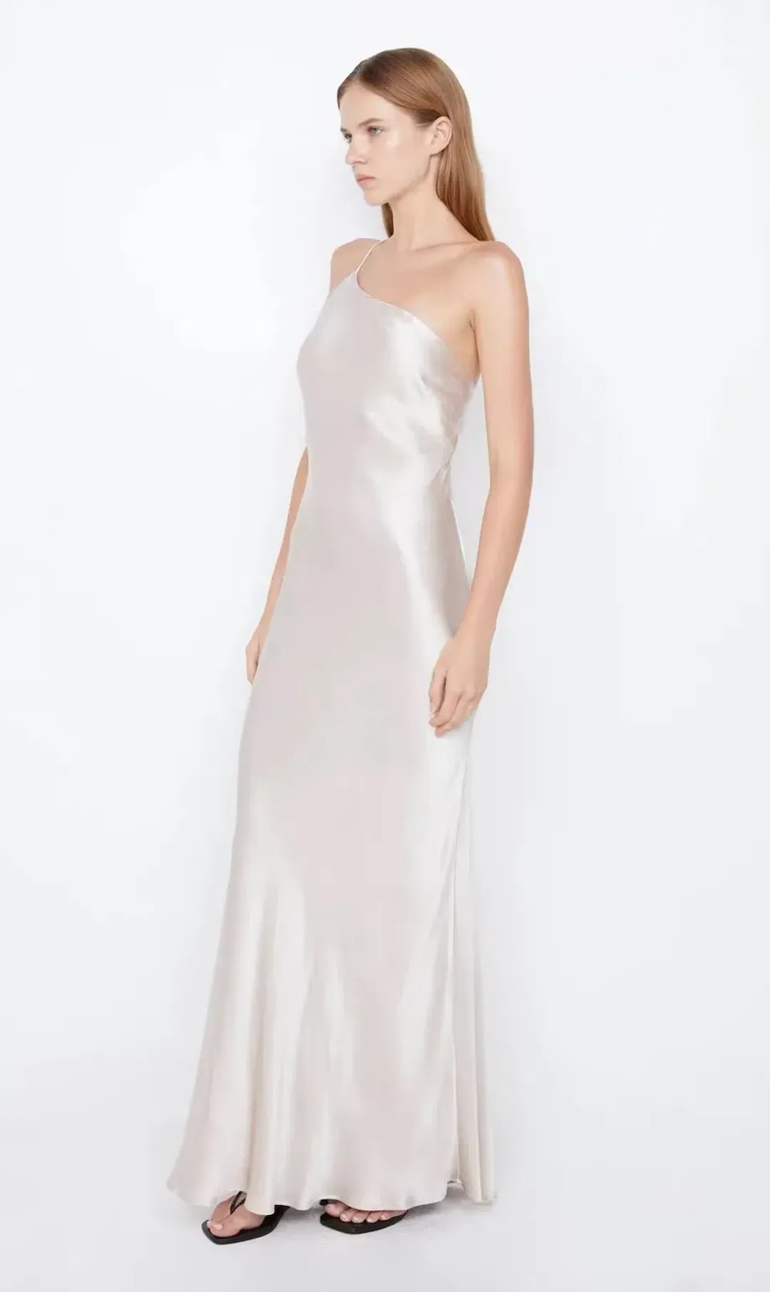 Bec & Bridge Margaux Asymmetrical One Shoulder Dress Size 12 for rent on The Volte - main image