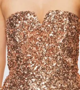Pilgrim Gianina Sequin Gown Sequin Size 6 for rent on The Volte - image 2