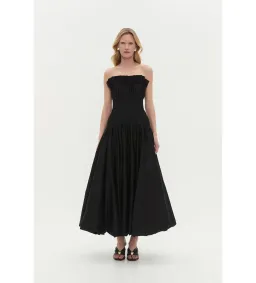 Aje Ivy Bubble Hem Gown Black Size AU 10 for rent on The Volte - image 1