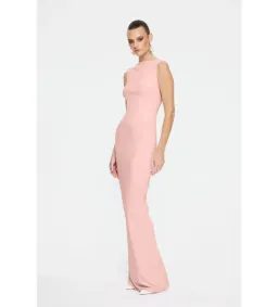 Effie Kats Verona Gown in Blush Size S / AU 8 for rent on The Volte - image 1