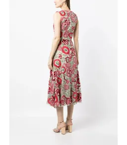 Rachel Gilbert Gigi Midi Dress Multi Size AU 12 for rent on The Volte - image 3