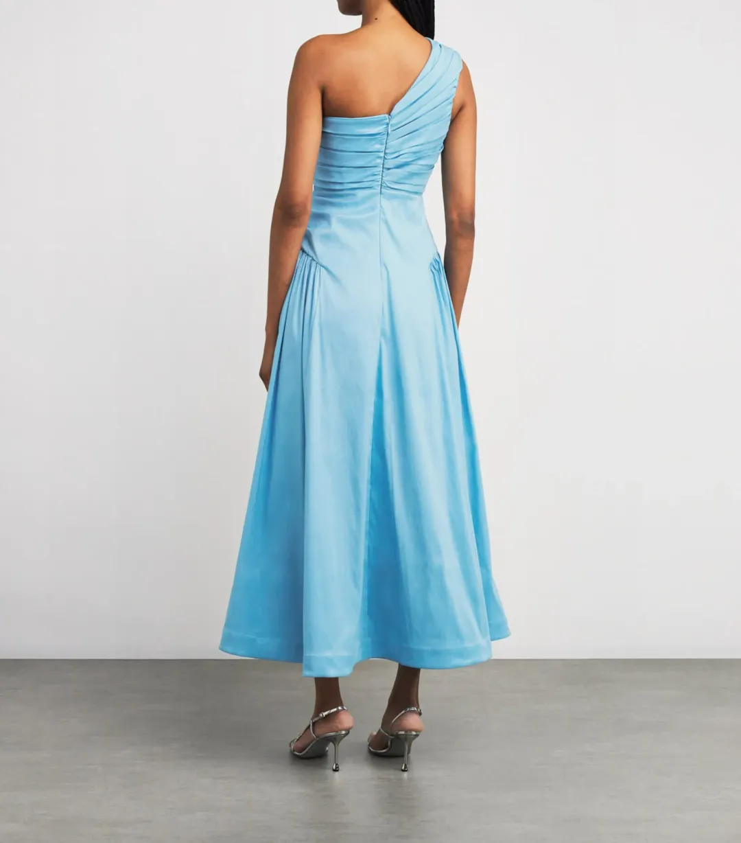 Rachel Gilbert Banksia Midi Dress Blue Size AU 10 for rent on The Volte - main image