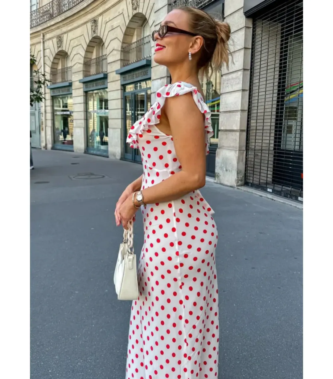 Realisation Par Claudia Maxi Dress Super Dot Size AU 10 for rent on The Volte - main image