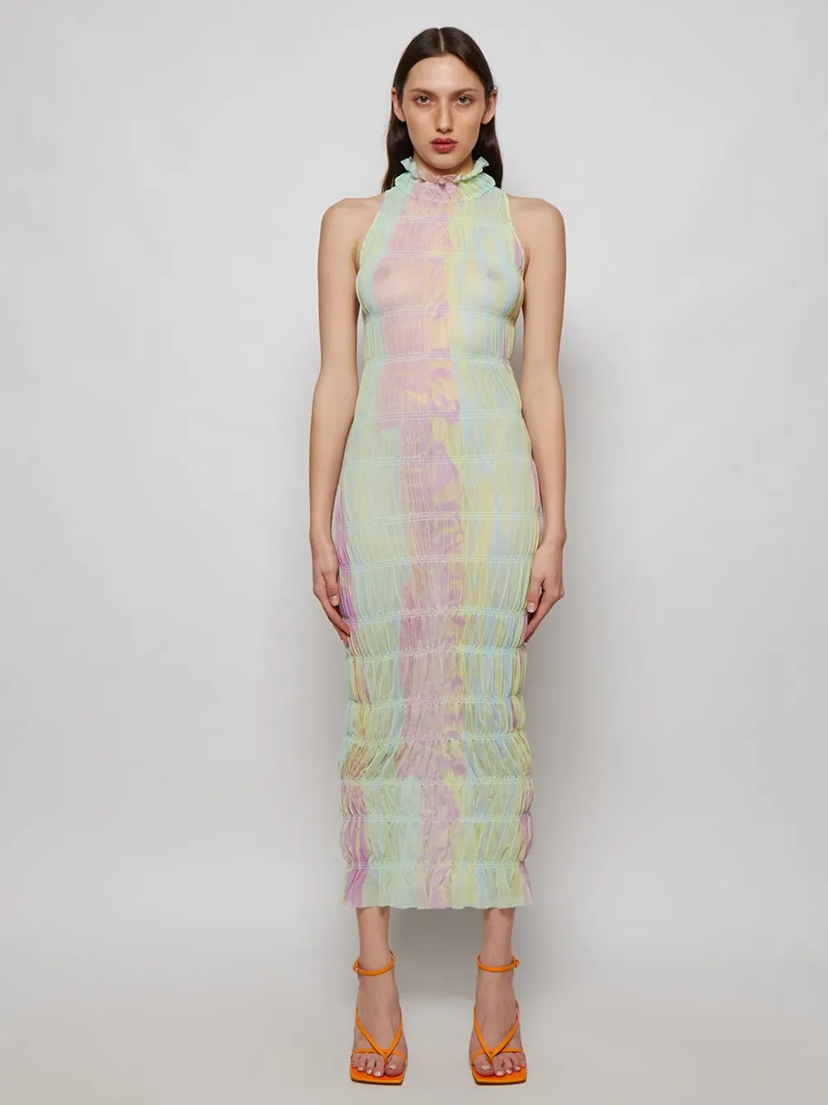 Roberta Einer Rainbow midi Bodycon size xs  for rent on The Volte - main image