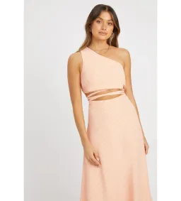 Kookai Brady Tie Top and Midi Skirt Set in Multi Size AU 12 for rent on The Volte - image 3