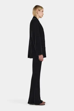 Hansen and Gretel Alistair Velvet Blazer Black Size 12/L for rent on The Volte - image 3