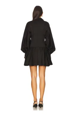 Aje Alexa Long Sleeve Mini Dress / Black / Size 6 for rent on The Volte - image 3