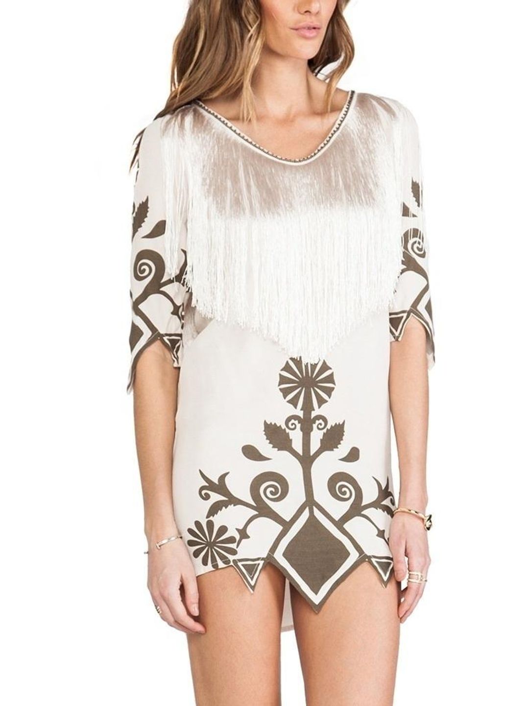 Spell Designs Wild Horses Fringe Dress Size 8 for rent on The Volte - main image