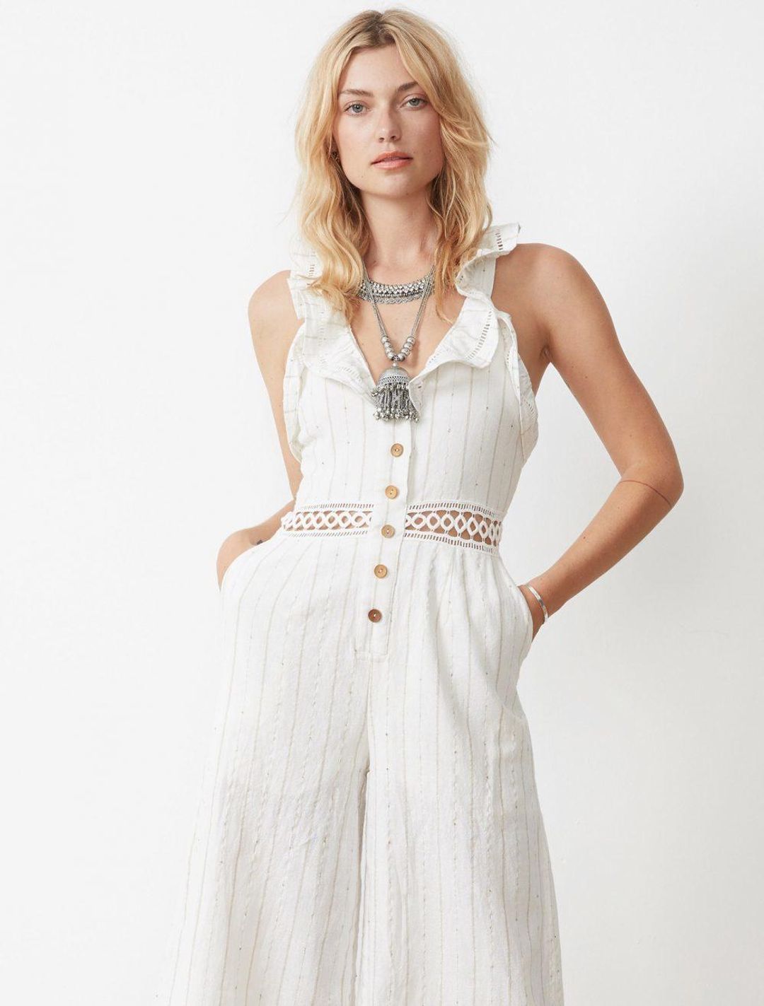 Stevie May Elm Jumpsuit size 10 for rent on The Volte - main image