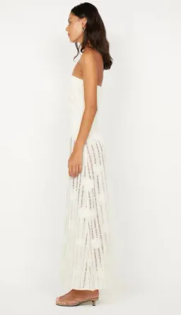 Bec and Bridge Amelie Strapless Dress in Ivory Size 10 for rent on The Volte - image 2
