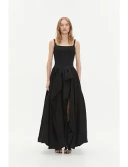 Aje Alani Gown Maxi in Black Size AU 10 for rent on The Volte - image 5