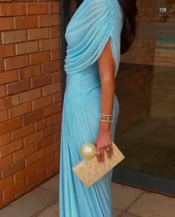 Deme by Gabriella Jasmine Maxi Gown Blue Size 10  for rent on The Volte - image 5