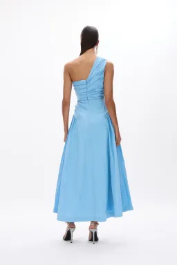 Rachel Gilbert Banksia Dress Blue Size 2 / AU 10 for rent on The Volte - image 2