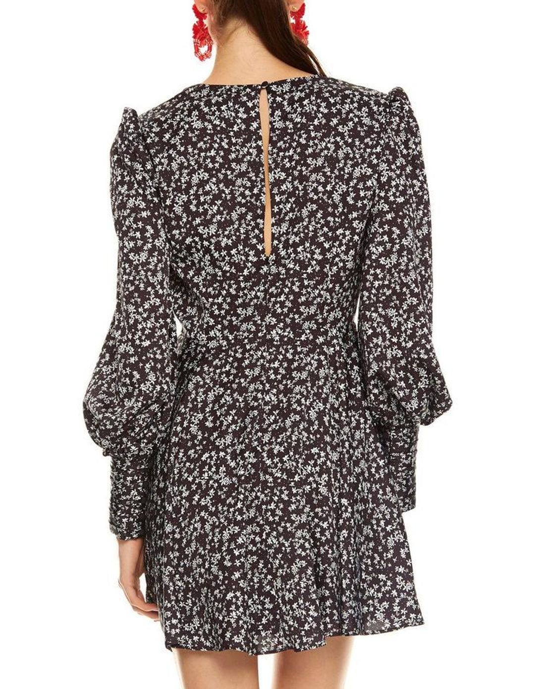 Talulah Embody The Love Long Sleeve Mini Dress Print Size XS / Au 6 for rent on The Volte - main image