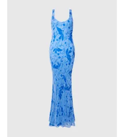 Rat and Boa Inez Maxi in Blue Size XL / AU 14 for rent on The Volte - image 5