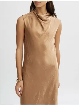 Willow The Celeste Tank Dress Gold Size 8 for rent on The Volte - image 2