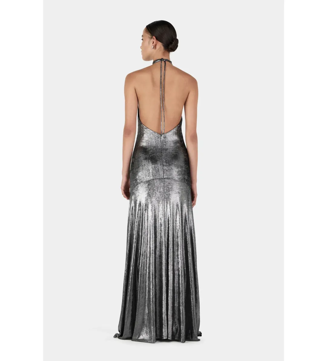 Hansen and Gretel Kitty Slip Maxi Dress Mercury Size L AU 12 for rent on The Volte - main image