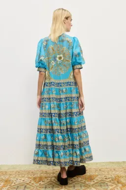 Alemais Cassie Tiered Midi Dress- 4 for rent on The Volte - image 3