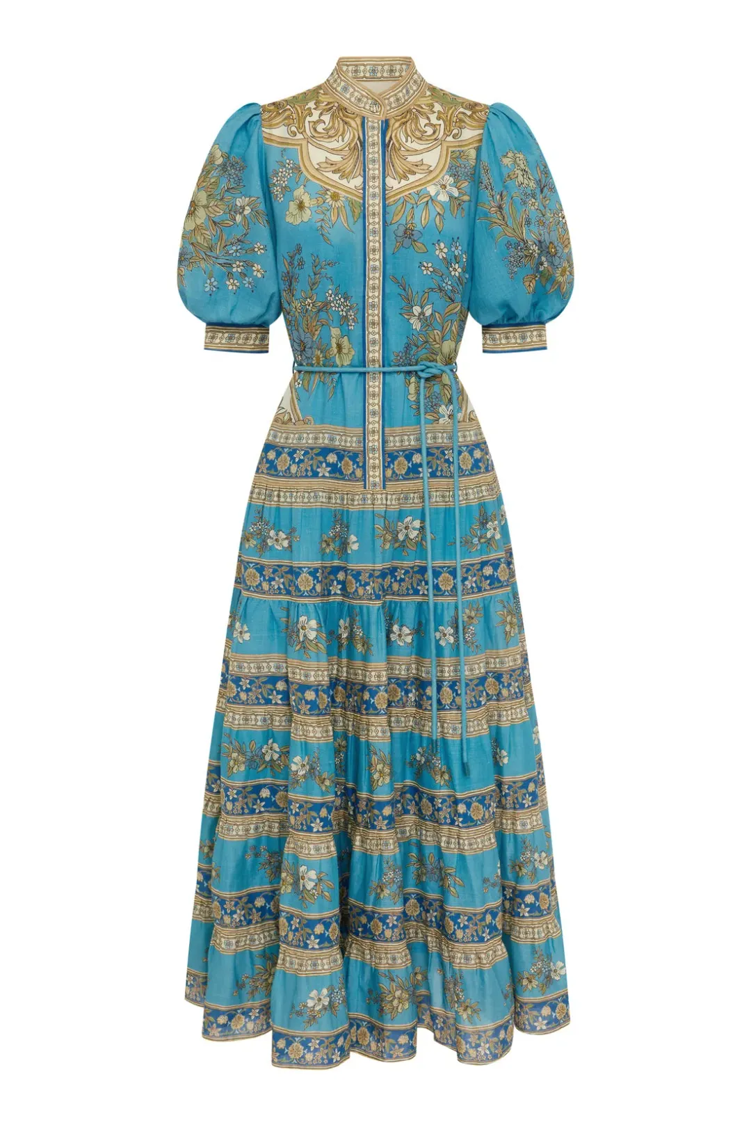 Alemais Cassie Tiered Midi Dress- 4 for rent on The Volte - main image