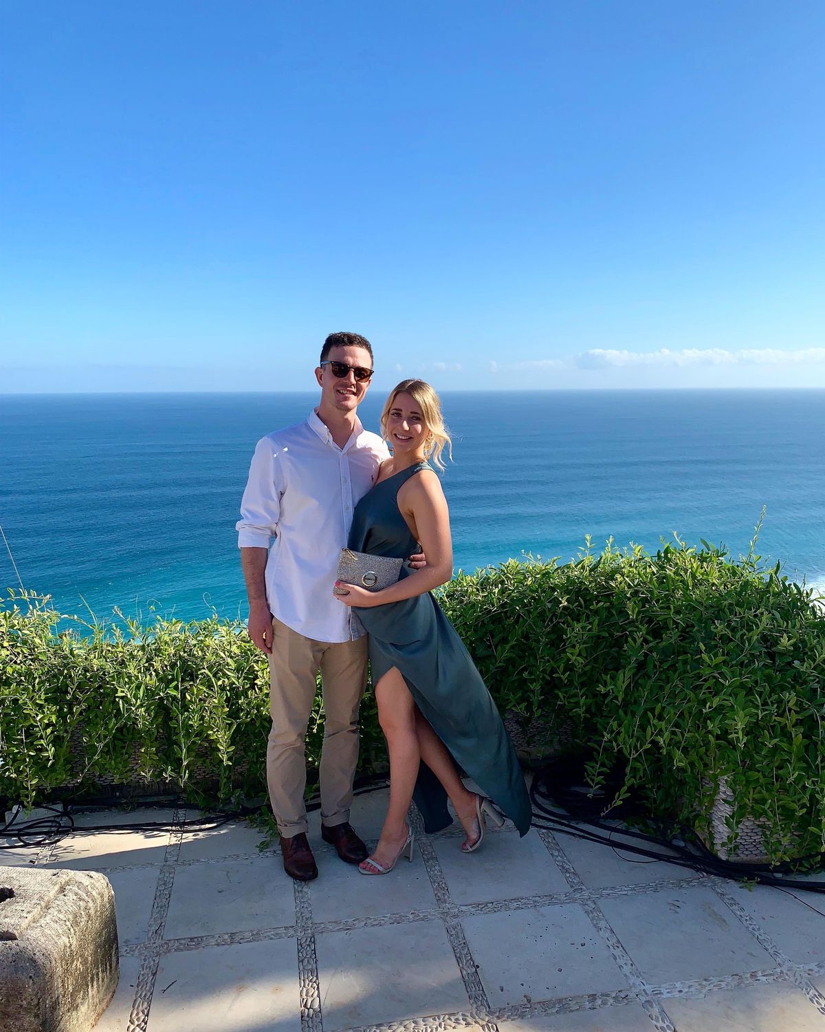 one fell swoop dress in petrol size 6 fits an 8 for rent on The Volte - main image