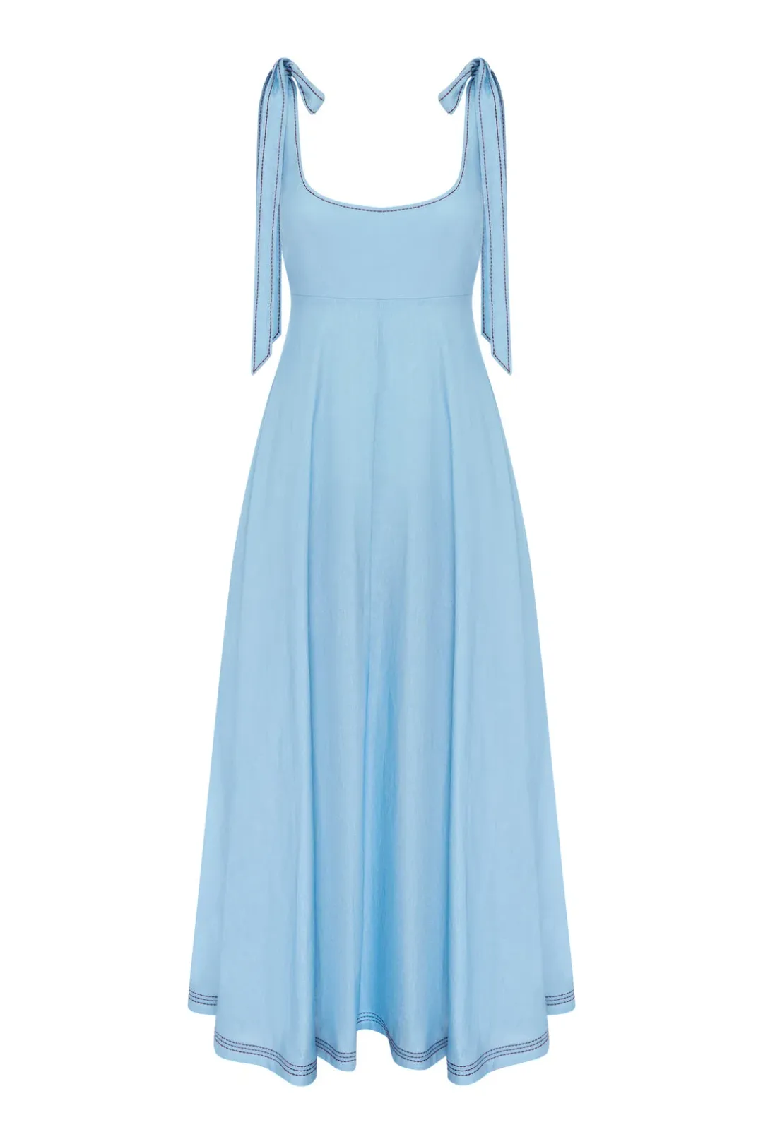 Alemias Donata Ballet Sundress Blue Size 4 for rent on The Volte - main image