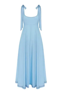 Alemias Donata Ballet Sundress Blue Size 4 for rent on The Volte - image 4