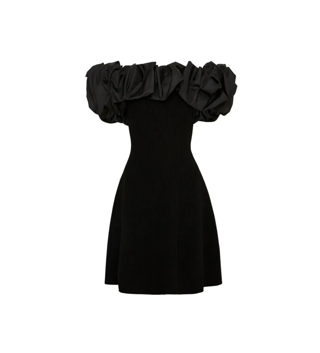 Aje Eldora Mini Dress in Black Size AU 10 for rent on The Volte - main image