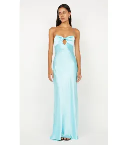 Bec & Bridge Cinder Twist Maxi Dress in Turquoise Size S / AU 8 for rent on The Volte - image 1