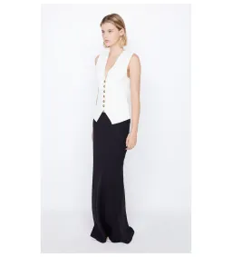 Bec & Bridge Lorah Knit Vest in White Size 8/S for rent on The Volte - image 3