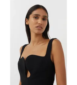 Camilla and Marc Brixton Midi Dress Black Size AU 8 for rent on The Volte - image 3