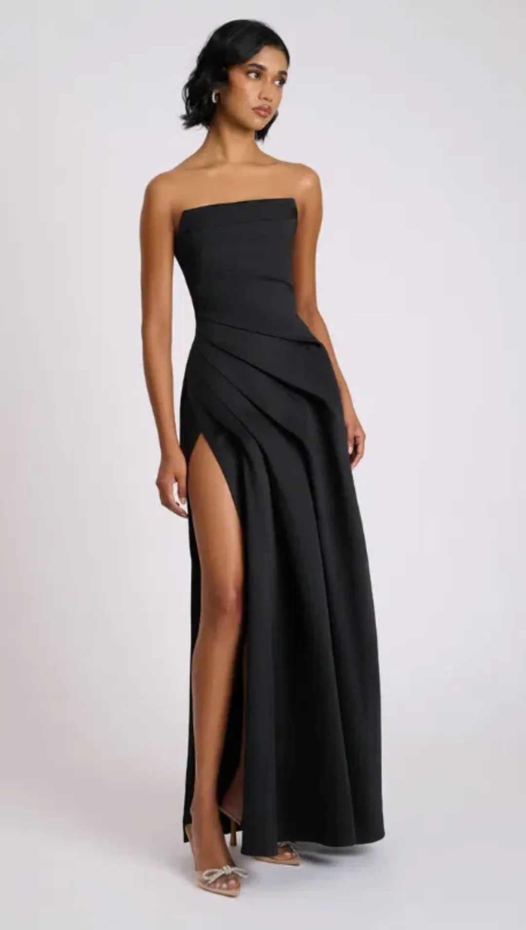 Eliya The Label Deanna Gown Black Size M/AU 10 for rent on The Volte - main image