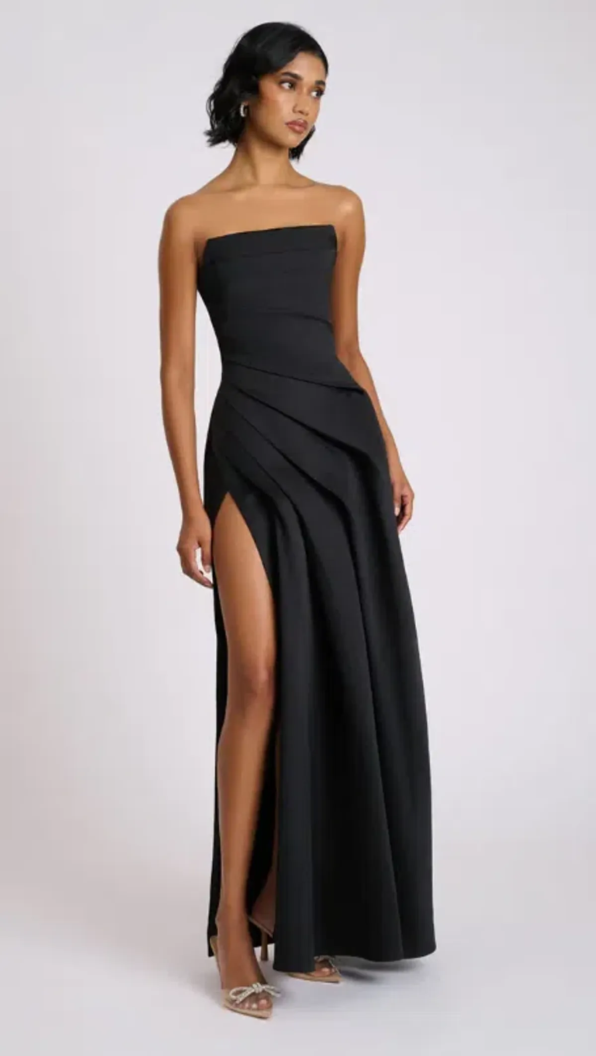 Eliya The Label Deanna Gown Black Size M/AU 10 for rent on The Volte - main image