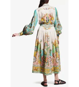 Alemais Pinball Shirtdress in Multi Size 2 / AU 6 for rent on The Volte - image 3