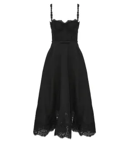 Zimmermann Hypnotic Lace Trim Gown Black Size 1 AU 10 for rent on The Volte - image 6