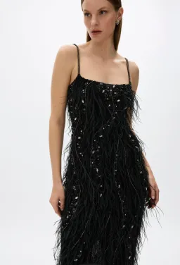 Rachel Gilbert Cynthia Dress Black Size 4 / AU 14 for rent on The Volte - image 2