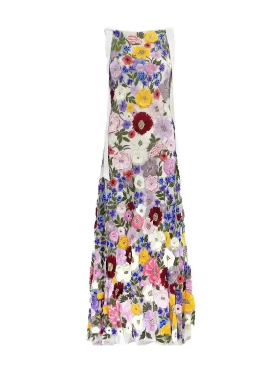 Rachel Gilbert Nya Gown in Multi floral Size 5/ AU 16 for rent on The Volte - main image