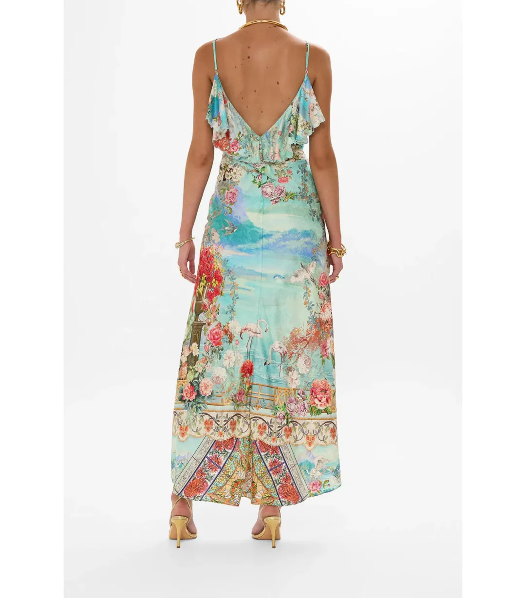 Camilla Bias Slip Dress The Jewellery Museum Size M (12) for rent on The Volte - main image