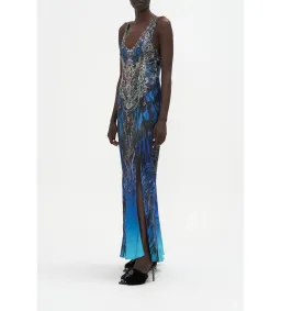 Camilla Bias Cut Tank Dress in Ground Control Size S / AU 10 for rent on The Volte - image 2