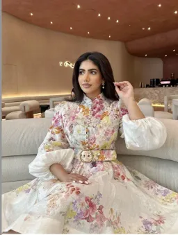 Zimmermann Natura Buttoned Mini Dress for rent on The Volte - image 7