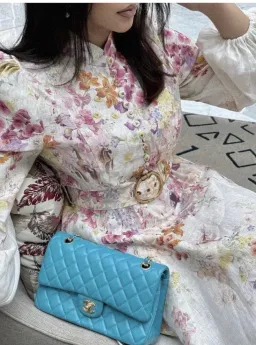 Zimmermann Natura Buttoned Mini Dress for rent on The Volte - image 8